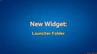 New Widget:  Folder Launcher screenshot 4