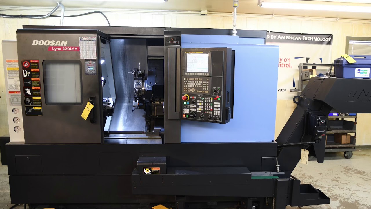 Doosan Lynx 220LSY with sub spindle 