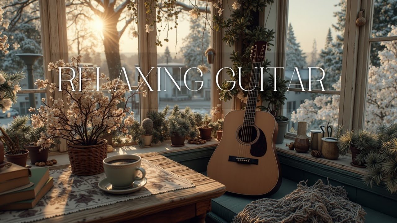 Warm Winter Guitar Music | Для уютной атмосферы кафе и фонового изучения