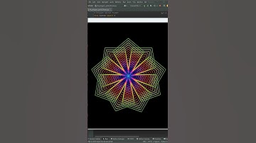 Python Turtle Fun #44 | ✨ Create a Mesmerizing Polygon Spiral Flower 🌺 with Python Turtle! 🐢🎨