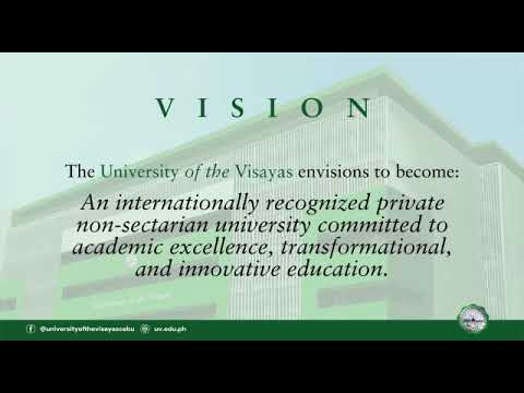 vision mission university visayas