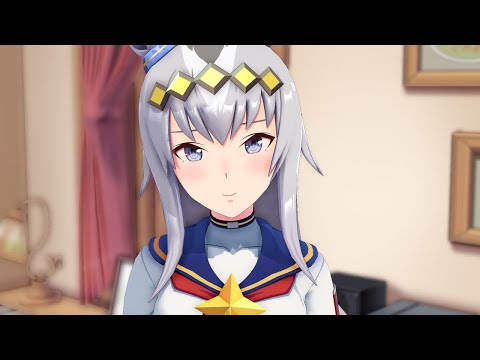 【ウマ娘MMD】オグリキャップがトレーナーに懐きすぎて何も出来ない