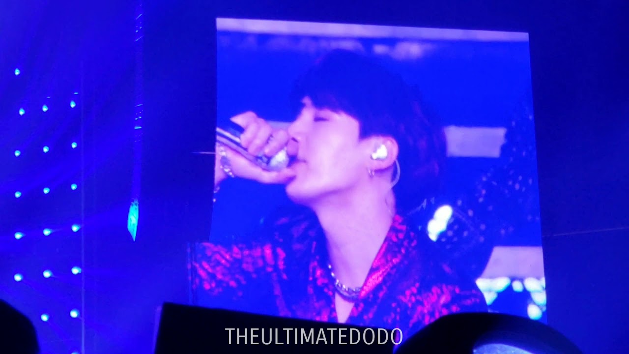 180929 Trivia: Seesaw Yoongi @ BTS 방탄소년단 Love Yourself Tour in Newark Fancam 직캠