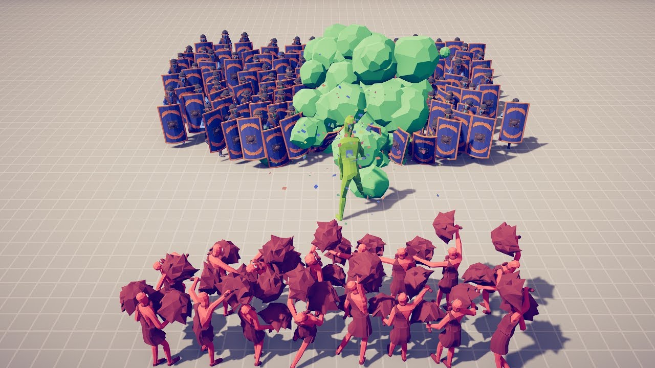 SPITTER ZOMBIE & CHEERLEADERS vs 100x UNITS - Totally Accurate Battle Simulator TABS