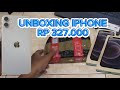 UNBOXING IPHONE 327.000 ‼️HASIL KOK GINI DI TOKO OREN🔥‼️😭
