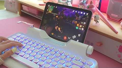 Unboxing Video Of Knewkey Rymek Chic Typewriter-Style Mechanical Keyboard By nemui atelier