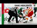 Flames @ Stars 2/1/22 | NHL Highlights