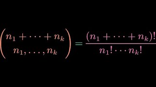 Multinomial Coefficients in Combinatorics