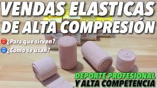 VENDA ELÁSTICA DE ALTA COMPRESIÓN