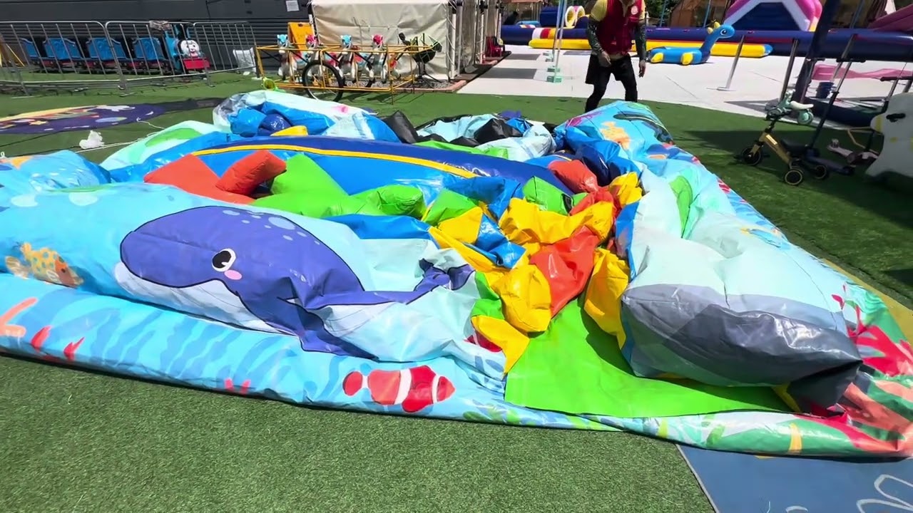 인더짐 놀이터 중소형 에어바운스 설치 철거 방법