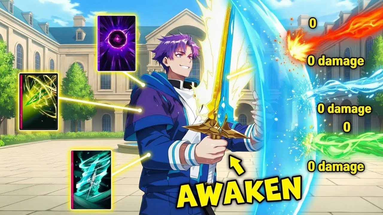 Ele despertou um sistema oculto — achavam que era suporte, mas é o jogador SSS mais forte de todos!!