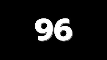 96 Second Countdown Timer With Sound Effect