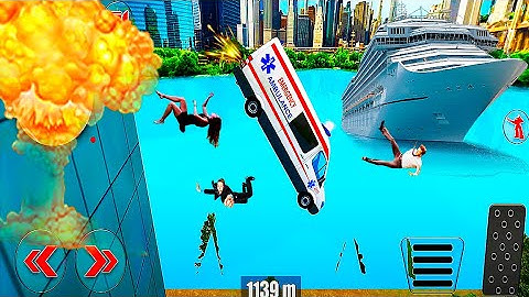 Ambulance Worker Simulator - Ambulance Robot City Rescue Game - IOS Android Gameplay #41