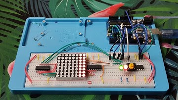 8x8 Dot Matrix animations