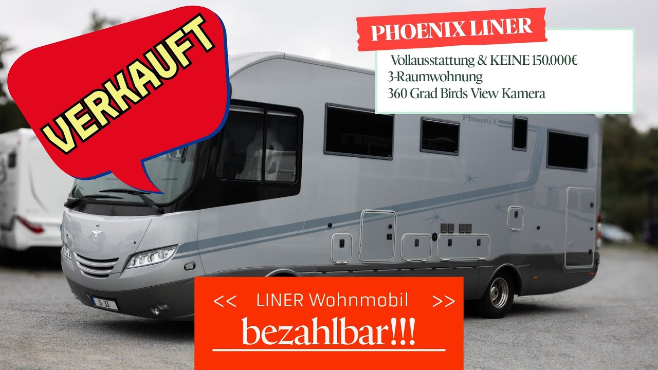 VERKAUFT: LINER bezahlbar Phoenix 8800 BML Wohnmobil Camper 