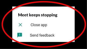 How To Fix Google Meet Keeps Stopping Android Mobile & Ios || Fix Google Meet Not Open Problem