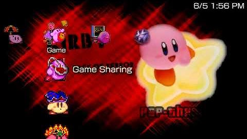 PSP Theme kirby PSP-Themes.NET