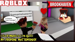 Mi Cita Romantica Con Gutti! Me Propone Matrimonio! Especial San Valentin! Brookhaven 