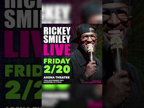 Rickey Smileyโs Coming To H-Town!