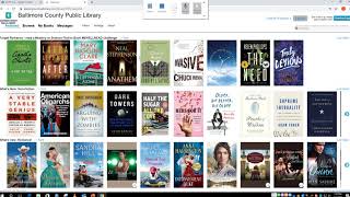 Celebrity eBooks from BCPL Profile