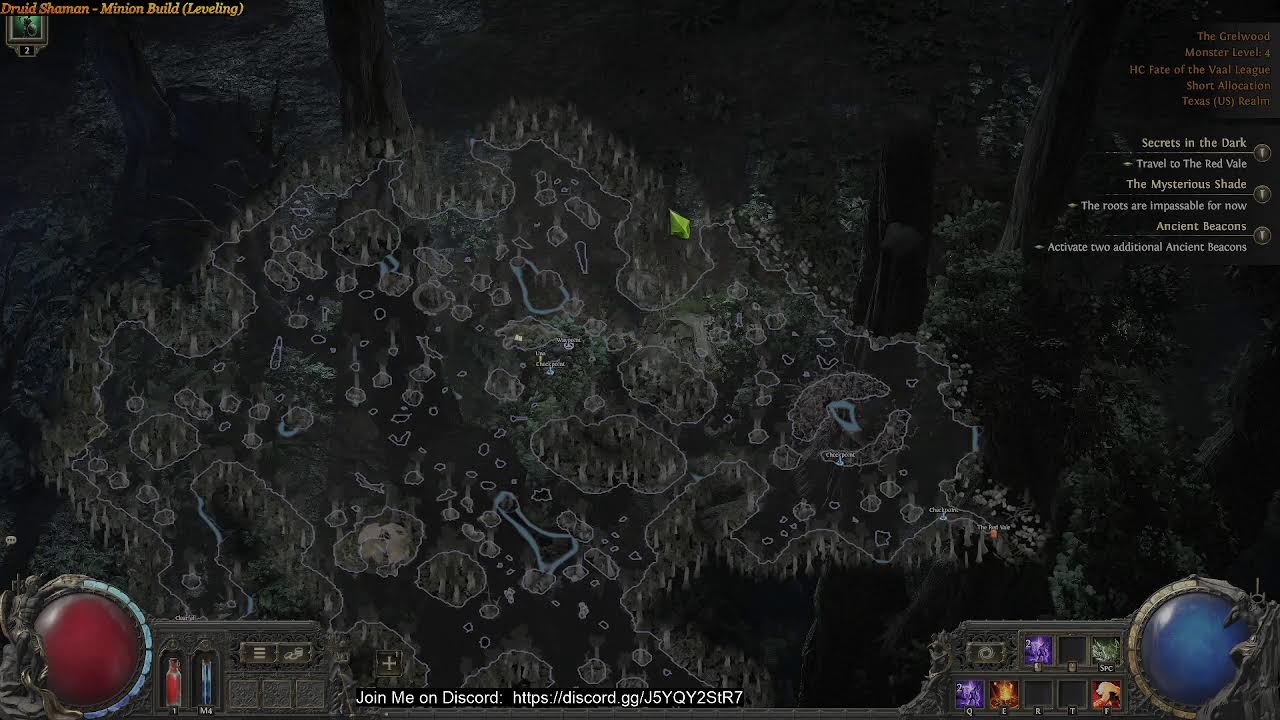 POE2–Campaign-Act 1 S4: Grellwood – HC Alphabet Challenge-Boss Gauntlet