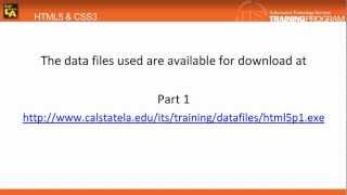 Downloading HTML5 Data Files