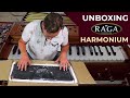 Unboxing harmonium  raga kirtan premium  kirtan yoga world kirtanyogaworldcom  shipment