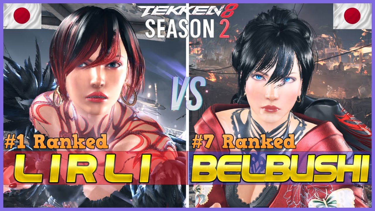 Tekken 8 LI R LI? (#1 Ranked Anna) Vs BELLBUSHI (#7 Ranked Nina) T8 ...