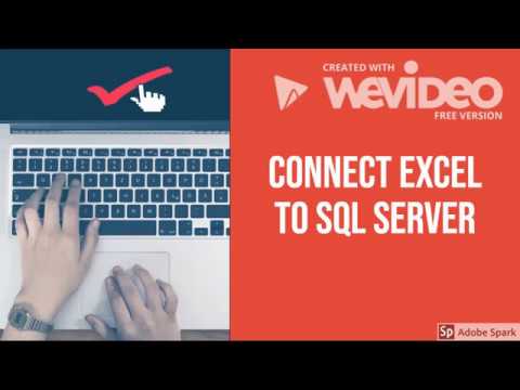 CONNECT EXCEL TO SQL SERVER