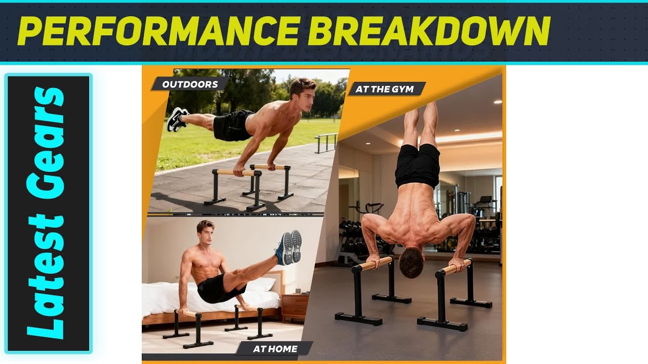 Amazing Trlakepreble Wooden Parallel Bars: Unshakeable Strength Training Power!