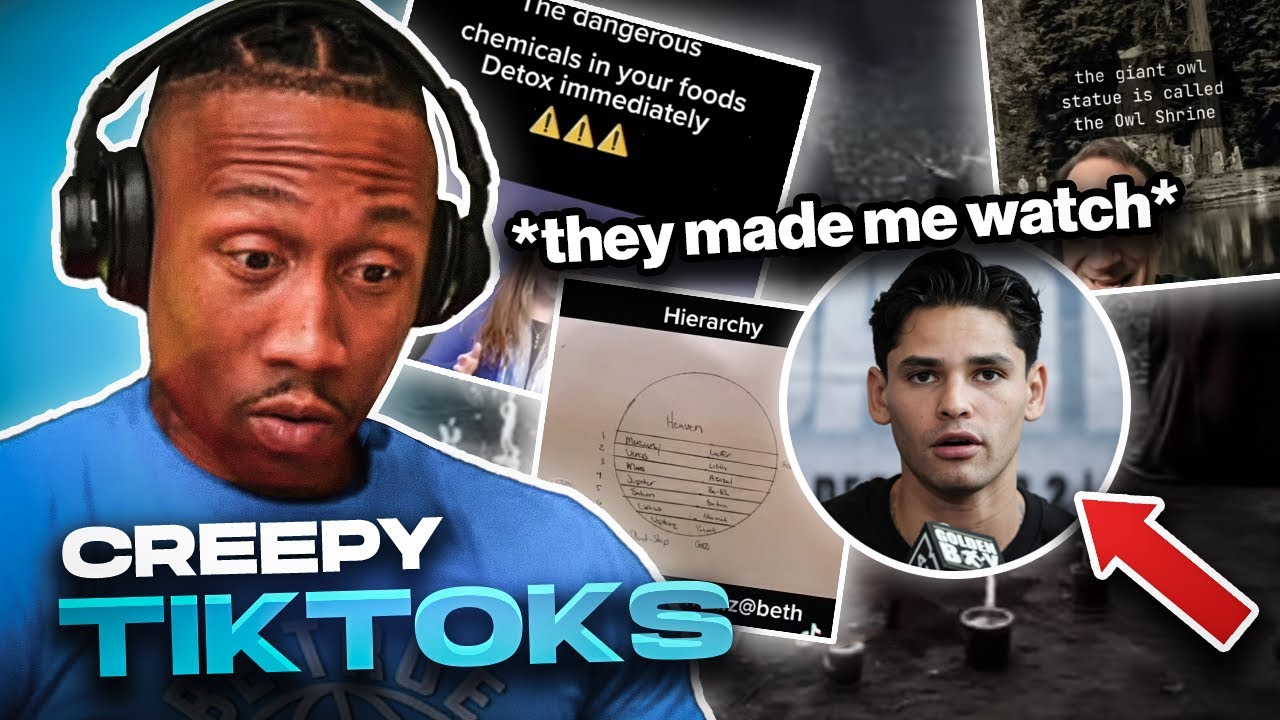 1 hour of Creepy and Scary TikToks That Might Wake You Up & Change Your Reality [REACTION!!!] Pt. 5