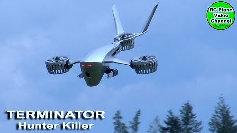 🦾 HUNTER KILLER rc drone 🦾 TERMINATOR / SKYNET - MFG Steinberg - Matthias