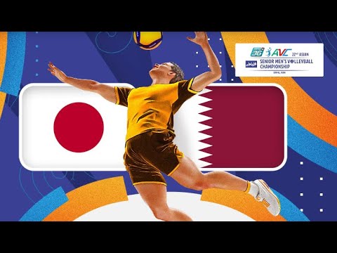 Japan vs Qatar |  Semifinal AVC Asian Championship Men&#39;s Volleyball 25.08.2023