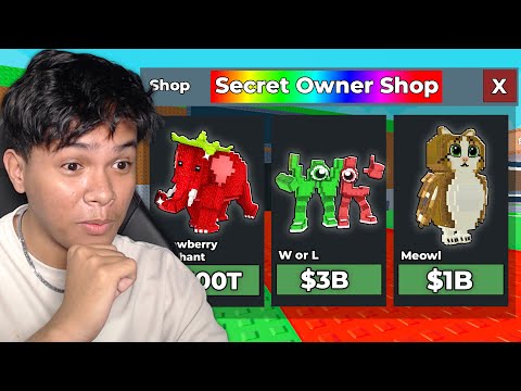 Na UNLOCKED Ko Ang SECRET OWNER SHOP Sa Steal A Brainrot - Roblox
