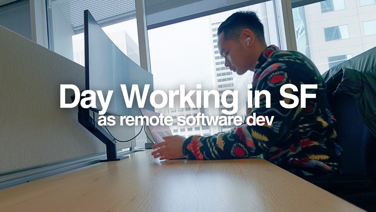 I Went Back to the Office as a Remote Software Engineer | Day in the Life