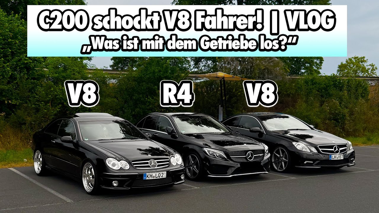 184 PS vs. 387 PS - V8 Fahrer will plötzlich meinen C200 / Neuwied ist das neue Kreuzberg - VLOG