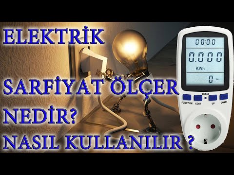 Video: Wattmetre neyi ölçer?