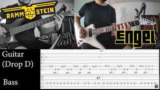 Rammstein - Engel |Guitar and Bass cover| |Tab|