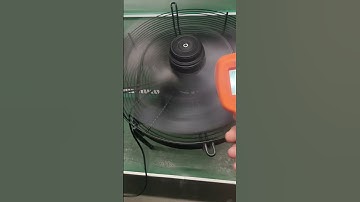 Axial Fan Speed Test Revealed#shorts