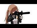 【MMD】射撃モーション UMP9【ドルフロ】