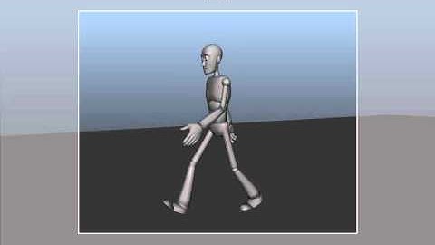 Play blast of Norman walk cycle