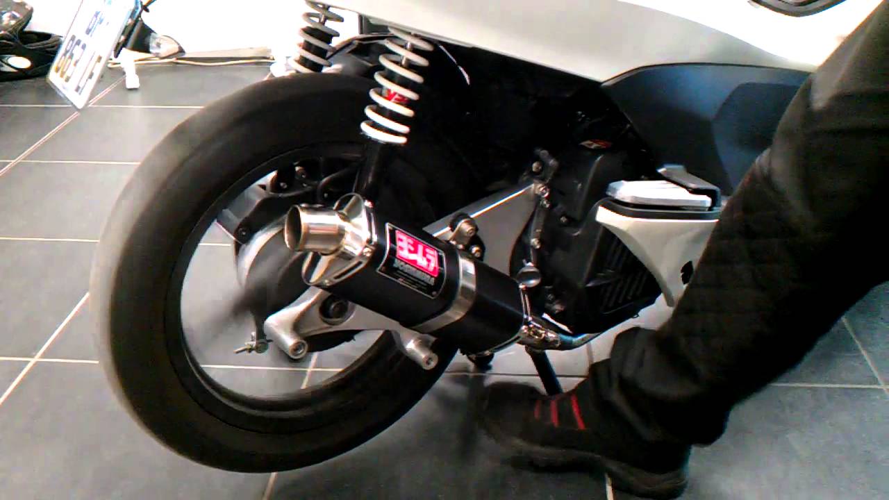Honda PCX Yoshimura Exhaust Test YouTube