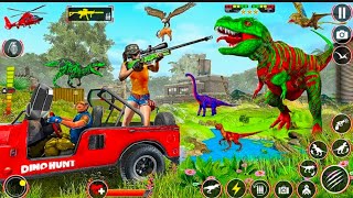 Dinosaur Family Fun Simulator 3D 🦖🔥 Dino Family Adventure, Crazy Missions, Jungle Exploration  Game screenshot 1