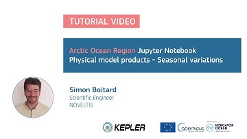 Jupyter Tutorial – Arctic Ocean- Physical Model products