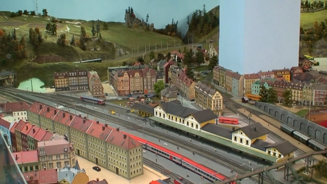 Linz Model Ehem. Modellbahnalage des EMK Linz in Linz Wegscheid (model railway ...