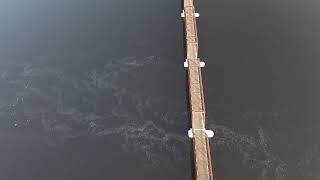 Drone Flight Over Chief William Commanda Bridge