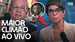 💥Gilmar cobra 'AUTOCRÍTICA' da Globo por LAVA JATO e VORCARO e jornalista TRAVA ao vivo💥