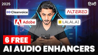 6 FREE AI Enhancers for Shandaar Voice (2025) 🎤 - Professional Sound for Free! 🤯