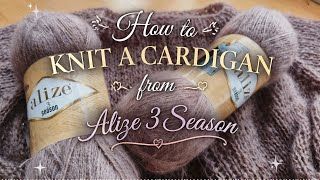 トップス FAF ANGEL RAGLAN KNIT CARDIGAN 23AW 💐How to Knit a Stunning Raglan Cardigan Top-Down | Step-by-Step