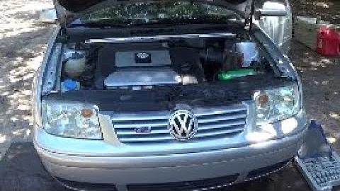Jetta GLI VR6(24V) Valve Cover+Intake Manifold Gasket Change
